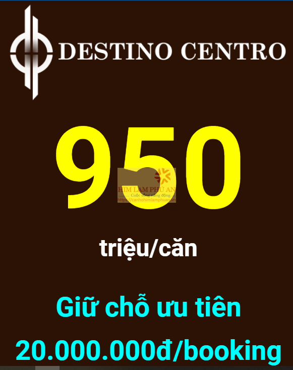 Giá Bán Hợp Lý Tại Căn Hộ Destino Centro