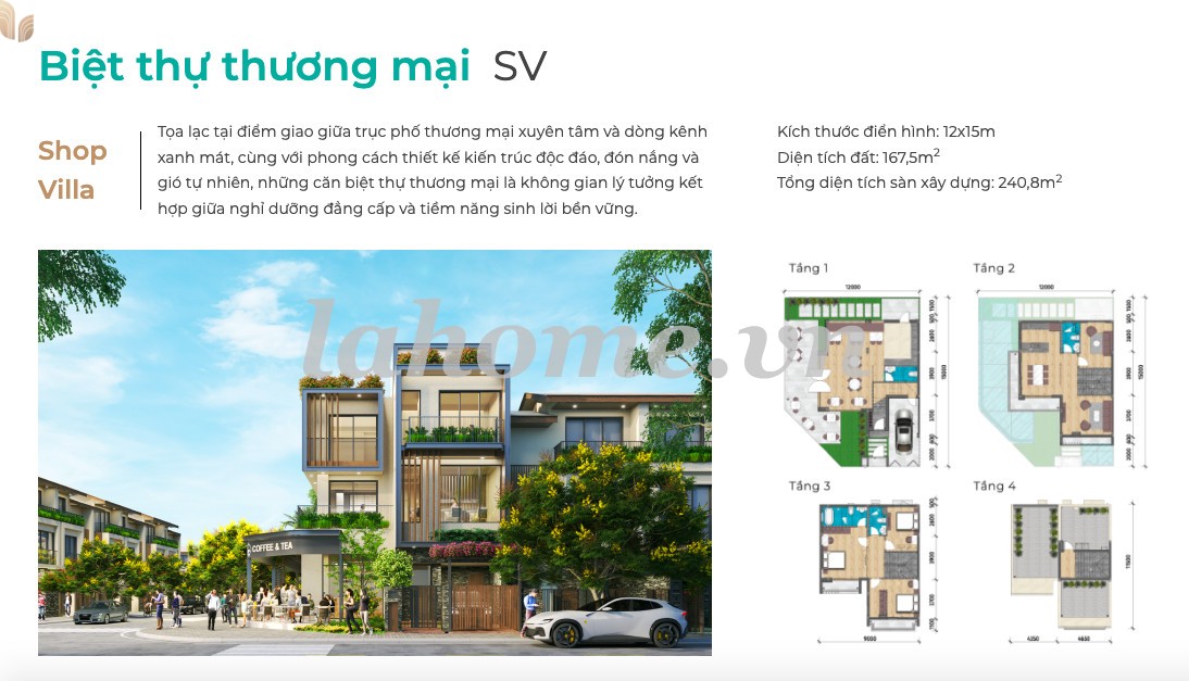 LA Home Long An - Biệt thự thương mại SV