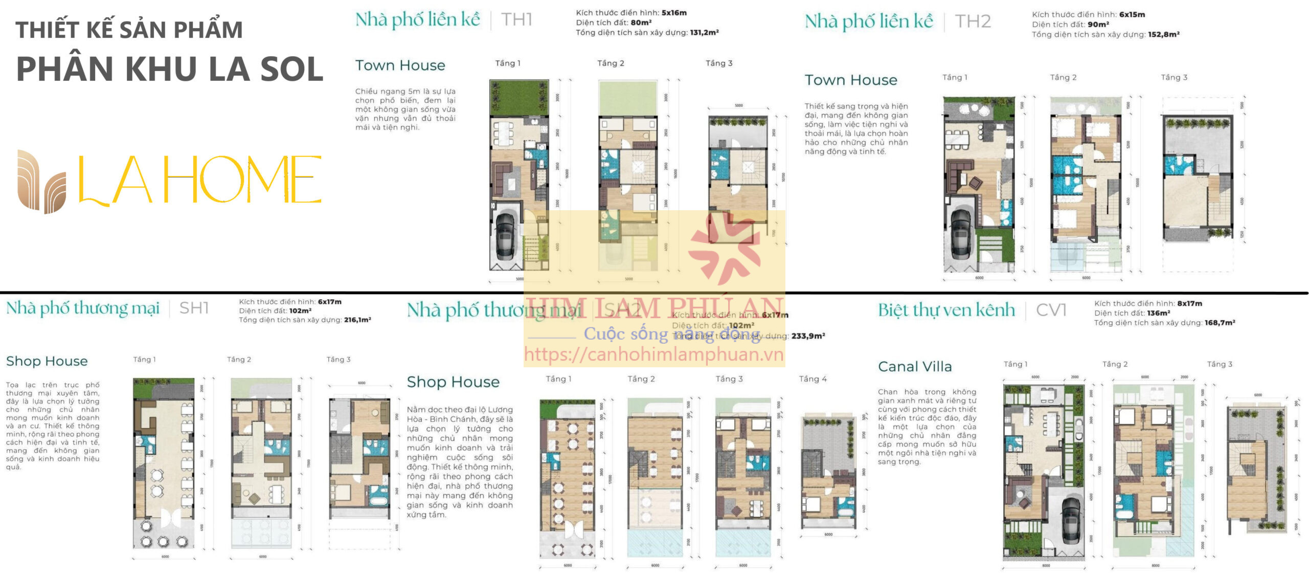 Thiết Kế Nhà Dự án La Home Long An