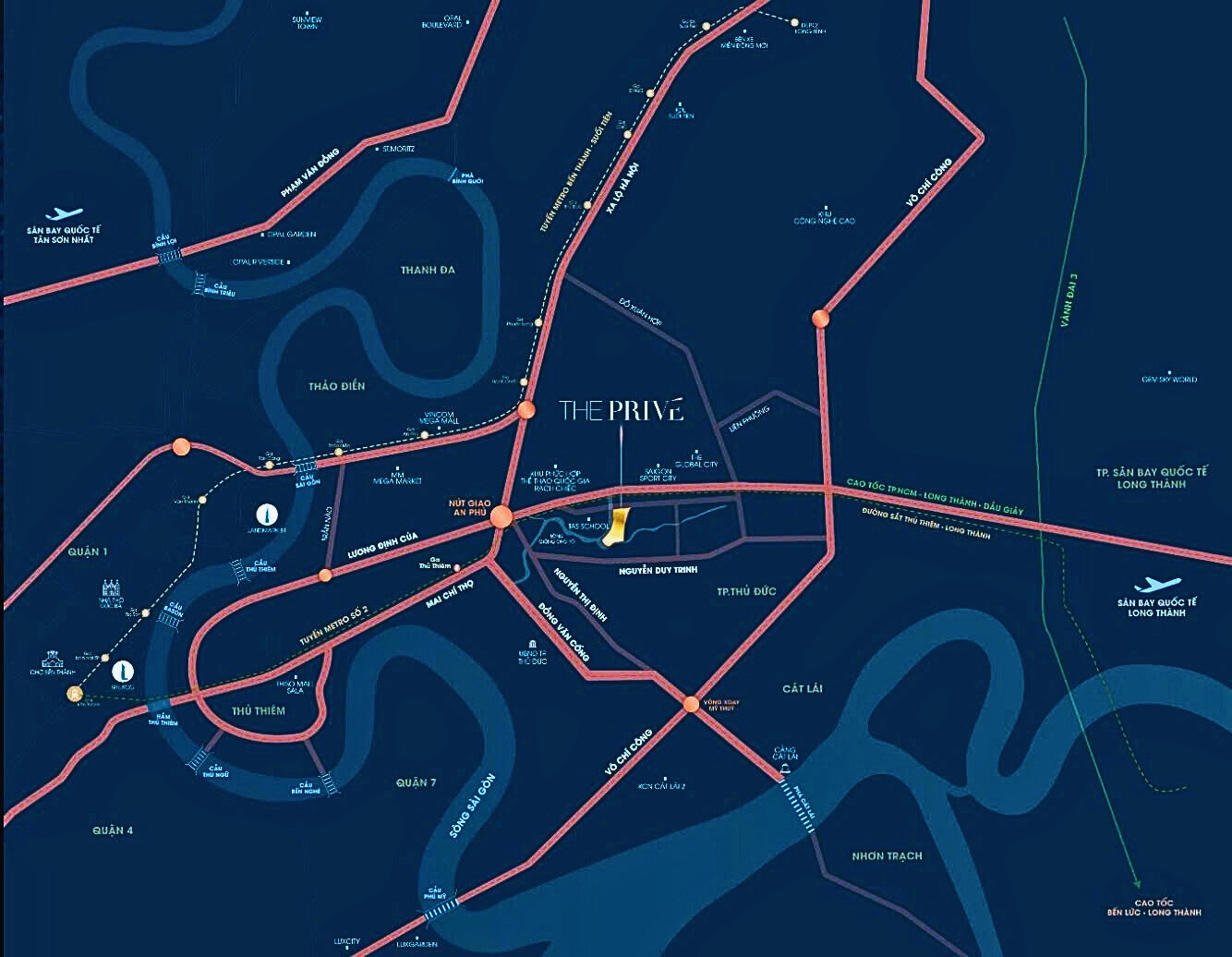 Vị Trí The Privé