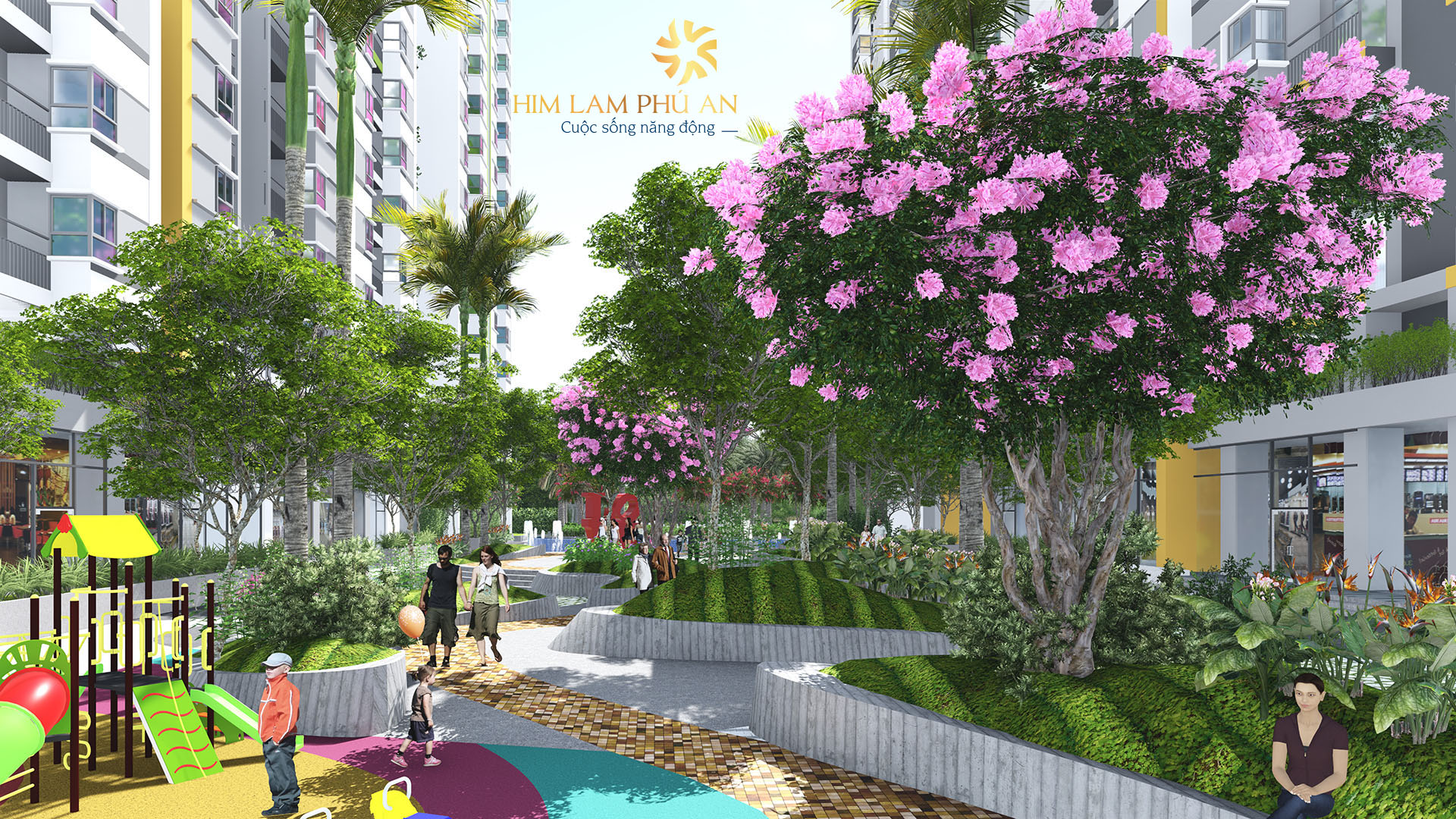 Tiện ích căn hộ him lam phú an